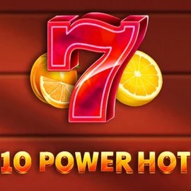 10 Power Hot game by Amusnet Interactive – logo hosted on Cazeus Casino