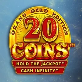 20 Coins Grand Gold Edition game by Wazdan – logo hosted on Cazeus Casino