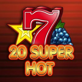 20 Super Hot logo by Amusnet Interactive at Cazeus Casino