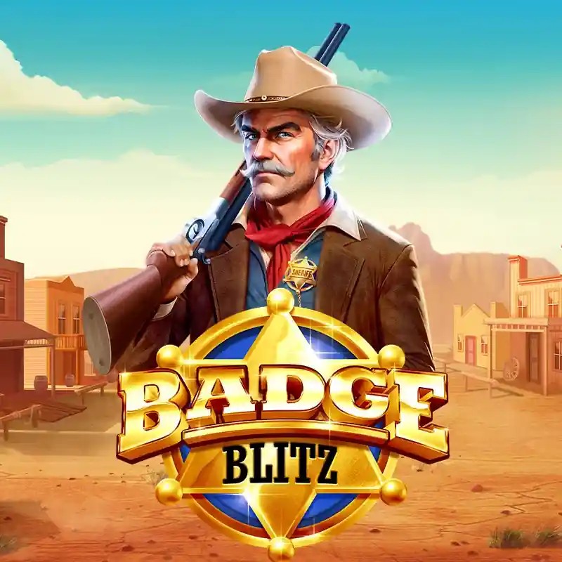 Badge Blitz by Pragmatic Play, showcased at cazeus-casino.eu – game logo