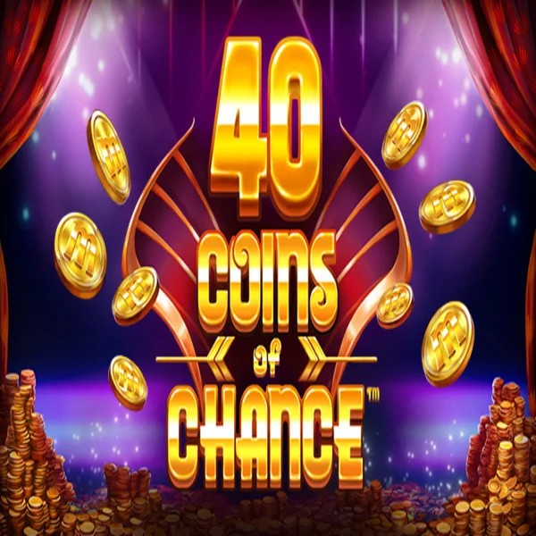 40 Coins of Chance slot logo by SYNOT Games at Cazeus Casino