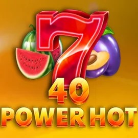 Slots logo of 40 Power Hot from Amusnet Interactive at Cazeus Casino