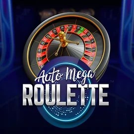 Auto Mega Roulette logo by Pragmatic Play at Cazeus Casino