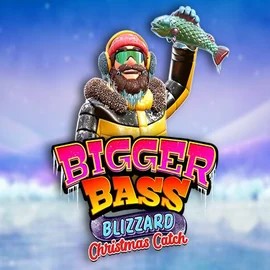 Slots logo of Bigger Bass Blizzard Christmas Catch from Pragmatic Play at Cazeus Casino