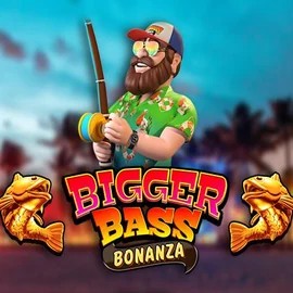 Bigger Bass Bonanza casino game by Pragmatic Play – featured logo at Cazeus Casino