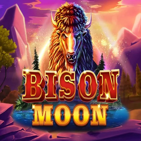 Bison Moon online game logo by Northern Lights Gaming on cazeus-casino.eu