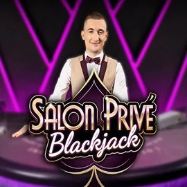 Blackjack Salon Privé slot icon by Ezugi, available at Cazeus Casino