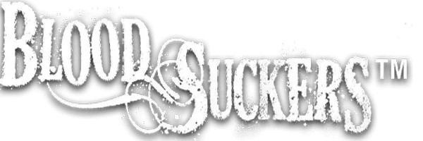 Blood Suckers online game logo by NetEnt on cazeus-casino.eu