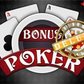 Bonus Poker Deluxe - 3 Hands online game logo by RTG (Reel Time Gaming) on cazeus-casino.eu