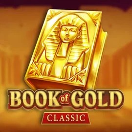 Book of Gold Classic logo – Slots by Playson at Cazeus Casino