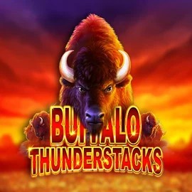 Official Slots logo: Buffalo Thunderstacks by Amatic Industries at Cazeus Casino