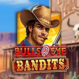 Bulls Eye Bandits online game logo by Origins on cazeus-casino.eu