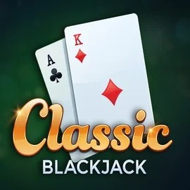Classic Blackjack slot visual from Red Tiger Gaming available on cazeus-casino.eu