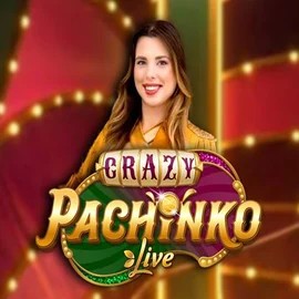 Crazy Pachinko slot visual from Evolution available on cazeus-casino.eu