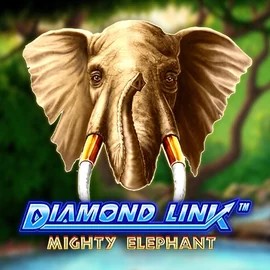 Diamond Link Mighty Elephant slot logo by Novomatic at Cazeus Casino