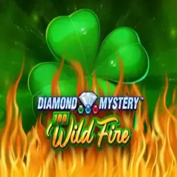 Slots logo of Diamond Mystery 100 Wild Fire from Greentube at Cazeus Casino
