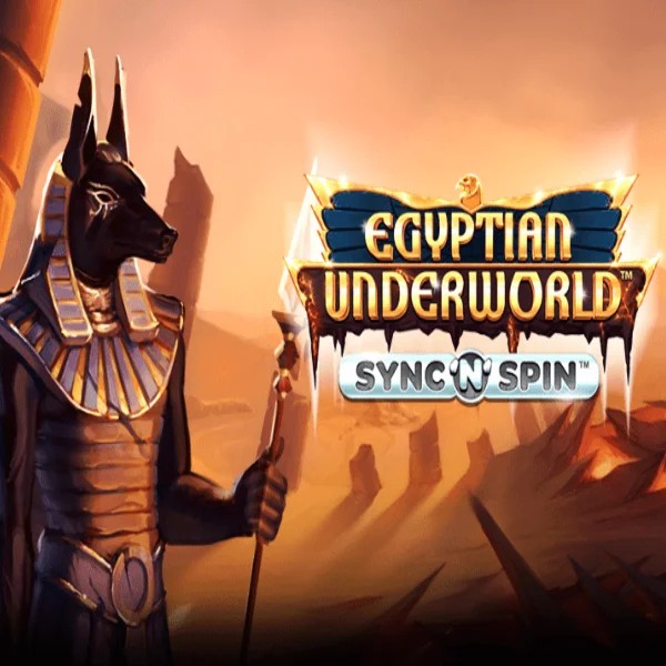 Egyptian Underworld logo – Slots by Greentube at Cazeus Casino