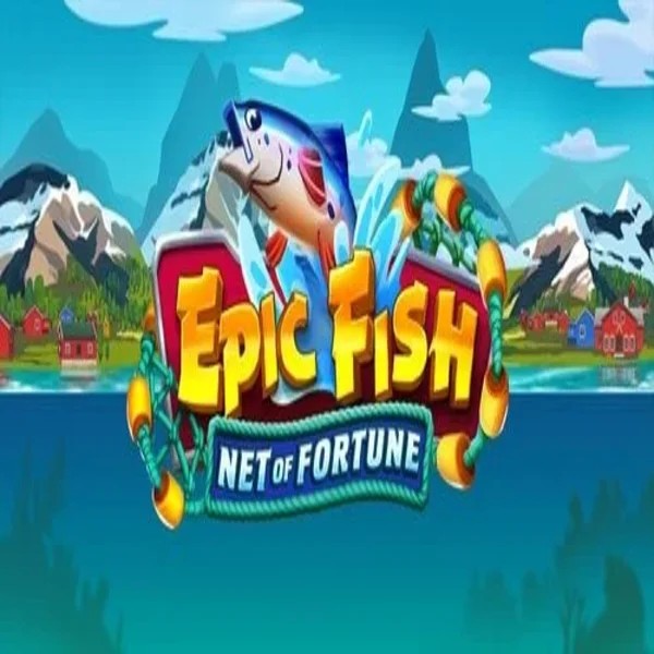 Epic Fish Net of Fortune logo by Quickspin Cazeus Casino