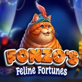 Fonzos Feline Fortunes slot icon by Pragmatic Play, available at Cazeus Casino
