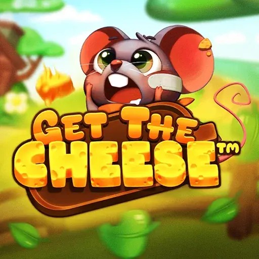 Get The Cheese logo – Slots by Hacksaw Gaming at Cazeus Casino