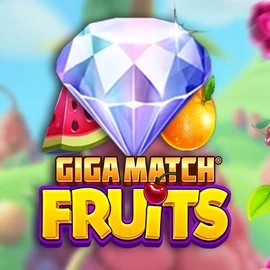 Giga Match Fruits logo by RubyPlay at Cazeus Casino