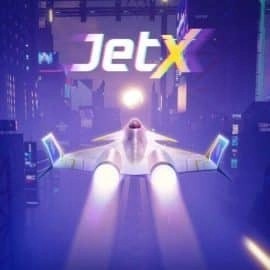 jetX logo by SmartSoft Cazeus Casino
