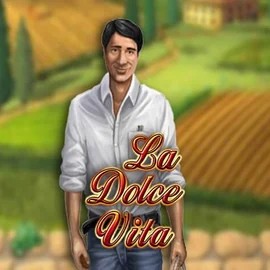 La Dolce Vita online game logo by Gamomat on cazeus-casino.eu
