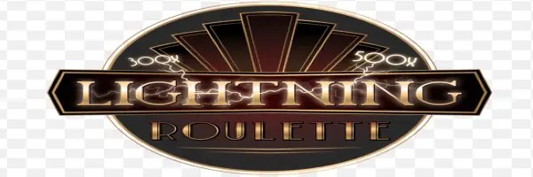 Lightning Roulette logo by Evolution Cazeus Casino