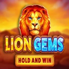 Lion Gems Hold and Win casino game by Playson – featured logo at Cazeus Casino