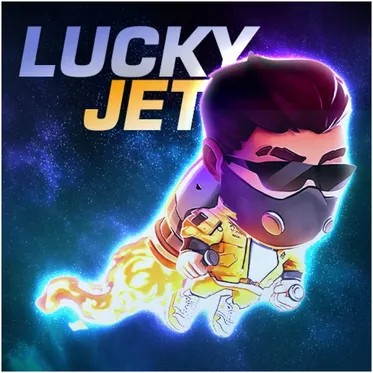 Lucky Jet logo by 1win Games Cazeus Casino