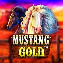 Mustang Gold slot icon by Pragmatic Play, available at Cazeus Casino