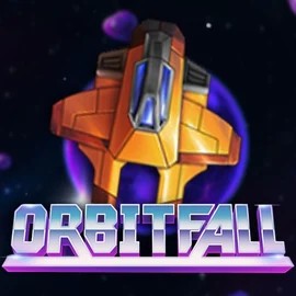 Orbitfall casino game by ELK Studios – featured logo at Cazeus Casino