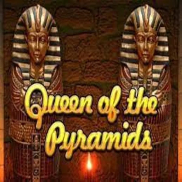 Queen of the Pyramids online game logo by Playtech on cazeus-casino.eu