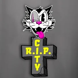 RIP City slot logo by Hacksaw Gaming at Cazeus Casino