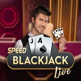 Speed Blackjack game by Pragmatic Play – logo hosted on Cazeus Casino