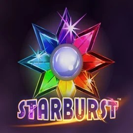 Starburst logo by NetEnt Cazeus Casino