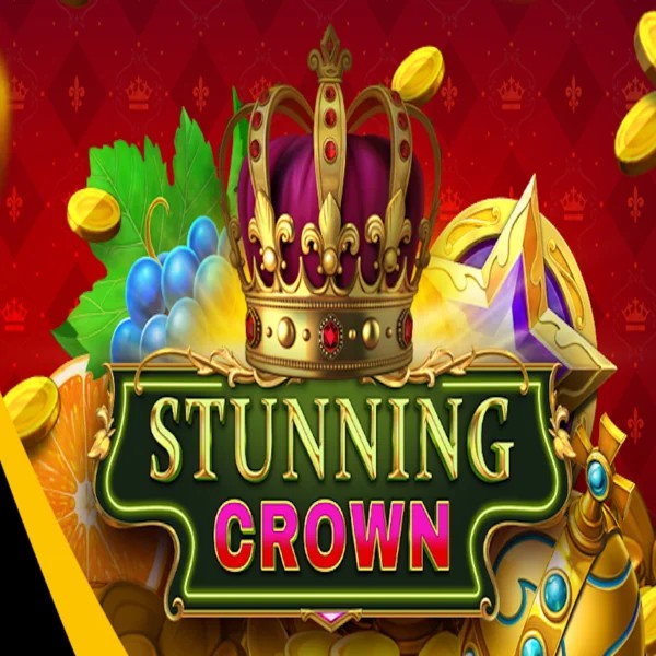 Stunning Crown casino game by BF Games – featured logo at Cazeus Casino