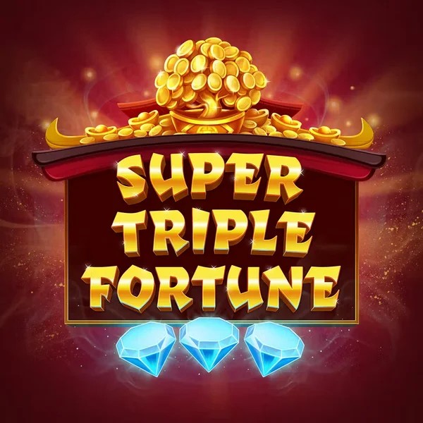 Super Triple Fortune slot icon by Greentube, available at Cazeus Casino