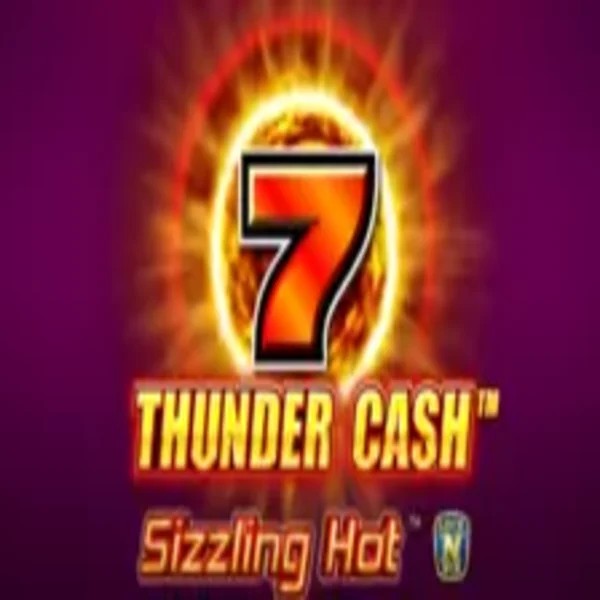 Thunder Cash Sizzling Hot logo by Novomatic at Cazeus Casino