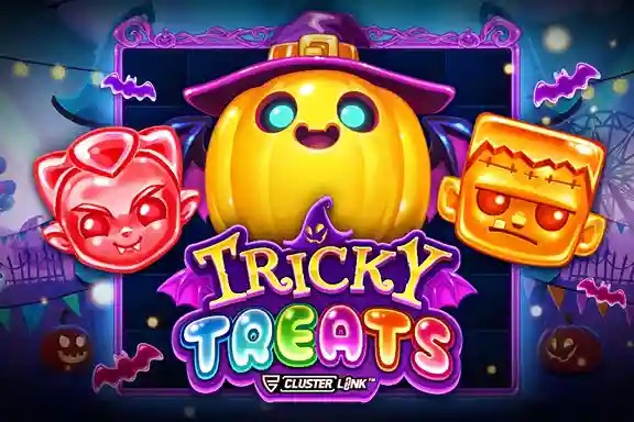 Tricky Treats slot icon by Push Gaming, available at Cazeus Casino